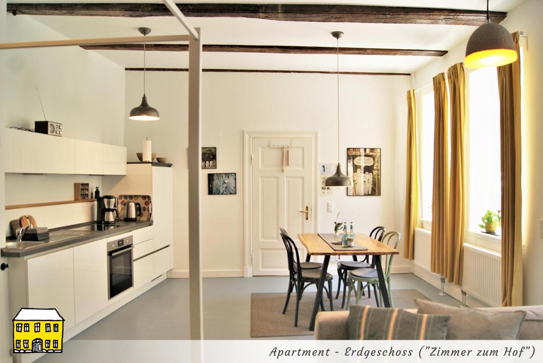Das Gelbe Haus - Drei Besondere Ferienwohnungen Flensburgo Habitación foto